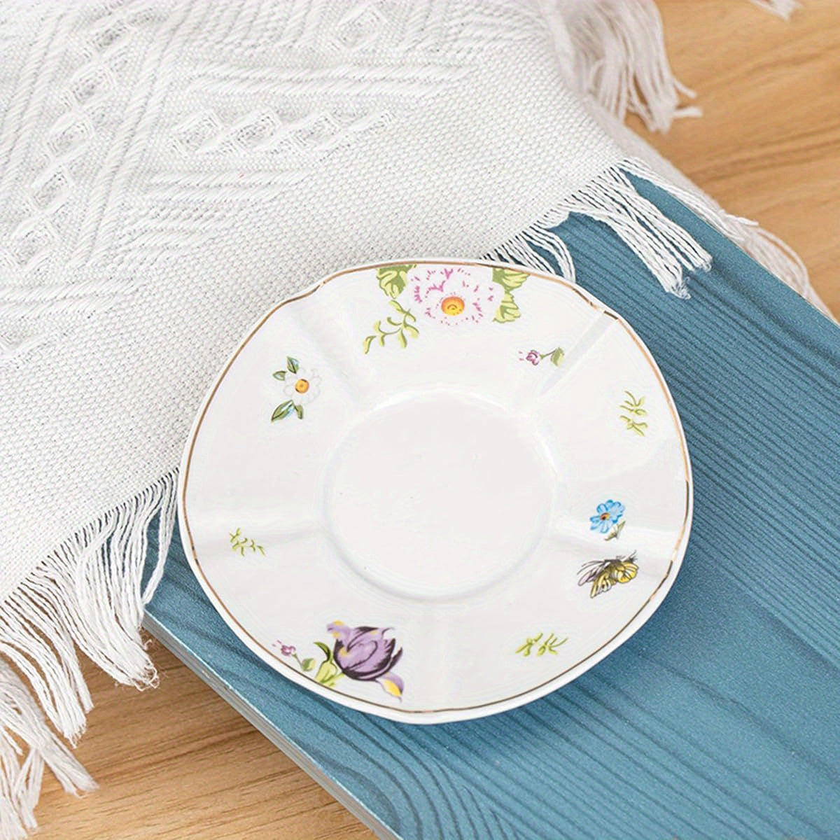 Pink Coffee Cup and Saucer Set, Porcelain Tea Cup with Golden Trim, Big Floral Tea Cup for Gift, Tea Party, 7, 43oz, Perfect for Thanksgiving, Christmas, Halloween, Easter, Mother'S Day, Father'S Day, Thanksgiving Gift, Elegant Tableware, Durable